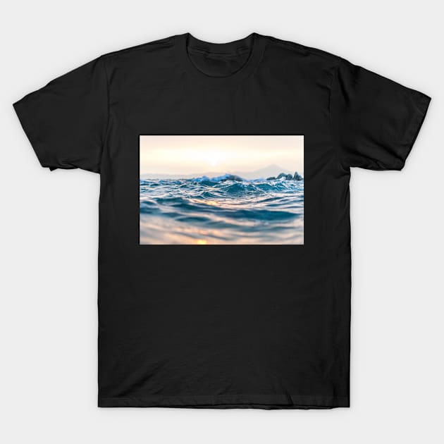 Photograph of beautiful blue ocean T-Shirt by keeplooping